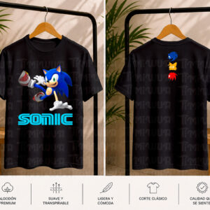 Camiseta Sonic T1